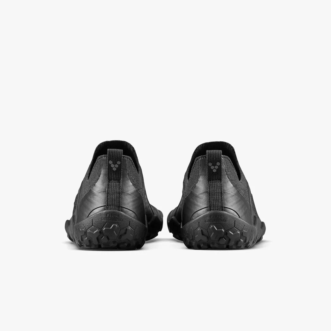 Кроссовки Vivobarefoot Primus Trail Knit FG Grounding — мужская модель, чёрный, фото 5