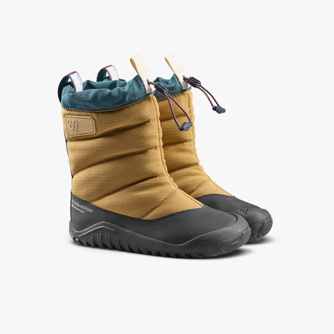 Ботинки Vivobarefoot Tracker Boot AT — для дошкольников, песочно-жёлтый, фото 4