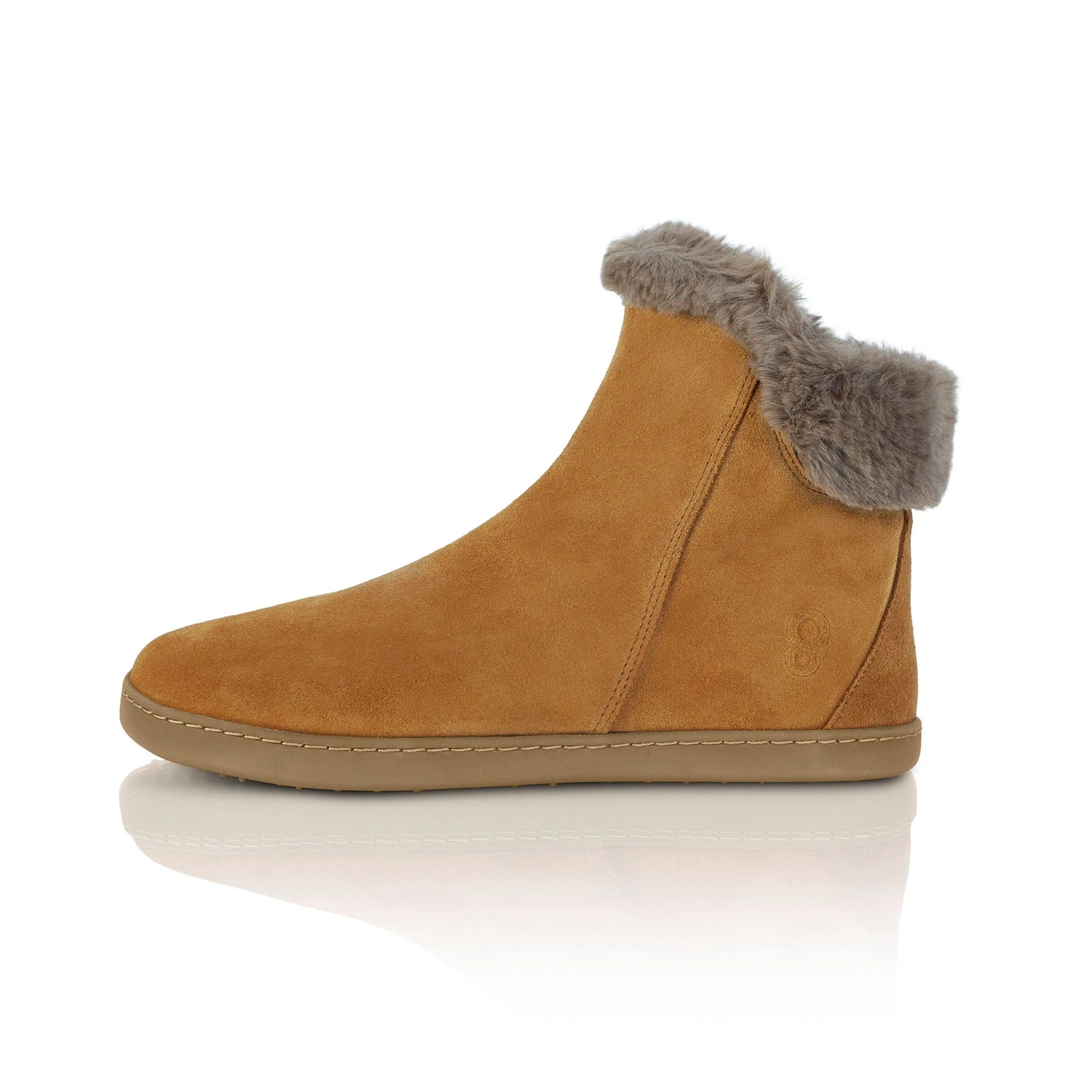 Босоногие ботинки Shapen FLUFFY — коричневый, фото 6