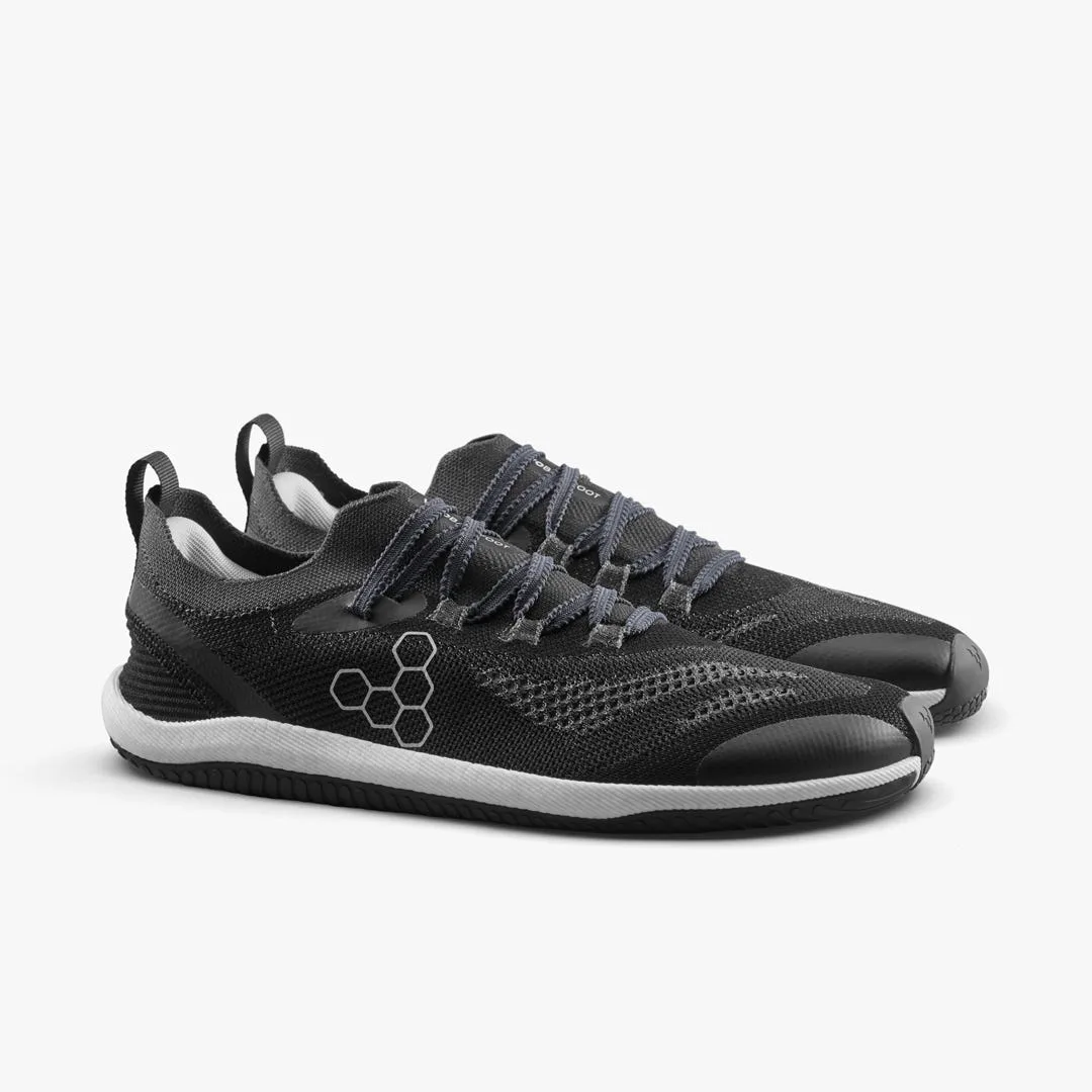Кроссовки Vivobarefoot Primus Flow Knit — мужская модель, чёрный, фото 4