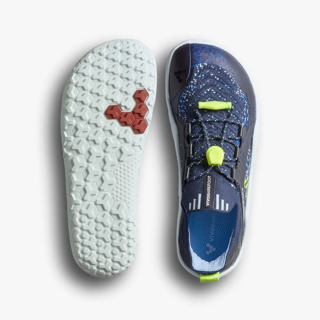 Кроссовки Vivobarefoot Primus Trail Knit FG — детская модель, синий с фиолетовым, фото 2
